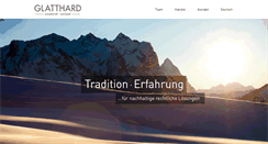Desktop Screenshot of glatthard-law.ch